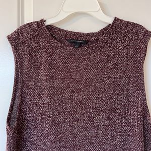 Banana Republic Maroon Sweater Tank M
